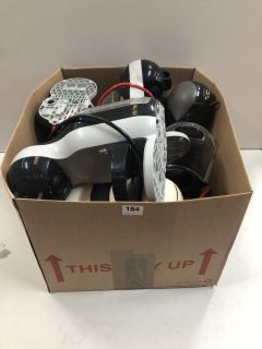 BOX OF COFFEE MACHINES