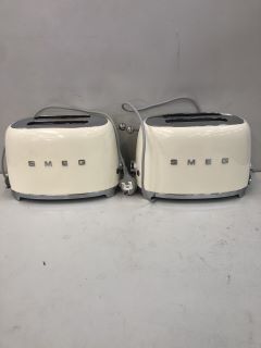 2 X SMEG TOASTER