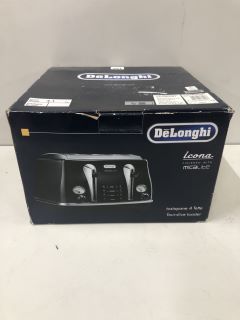 DELONGHI ICONA FINISHED WITH MICALITE FOUR SLICE TOASTER