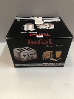 TEFAL CHOPPER TOUCH FOUR SLICE TOASTER