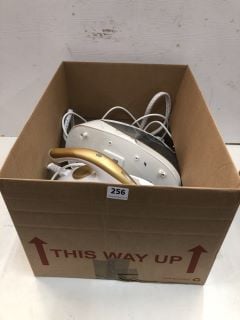 BOX OF STEAM GENERATING IRONS