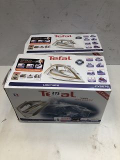 2 X TEFAL ULTIMATE IRON