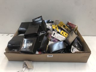 BOX OF ITEMS INC STANLEY BLADE (18+ ID REQUIRED)