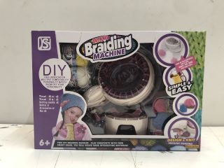 DIY KNIT BRAIDING MACHINE