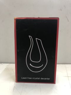 LEAD-FREE CRYSTAL DECANTER