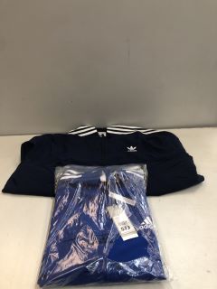 2 X ADIDAS JACKETS INC SIZE: M