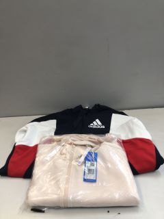 2 X ADIDAS ITEMS INC SIZE: L