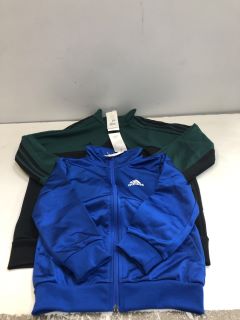 2 X ADIDAS TEMS INC KIDS JACKET SIZE: 13/14