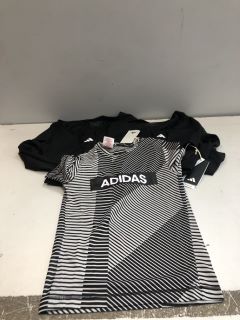 3 X KIDS ADIDAS ITEMS INC TRACKSUIT BOTTOMS SIZE : M