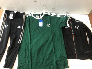 3 X KIDS ADIDAS ITEMS INC JACKET SIZE: 9/10 YR