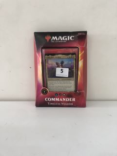 MAGIC THE GATHERING COMMANDER TIMELESS WISDOM CARD GAME