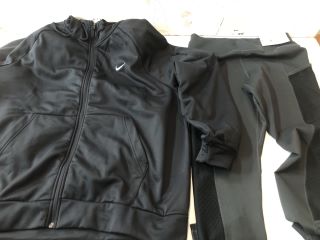 2 X NIKE ITEMS INC NIKE MEN'S HOODY SIZE: UK L