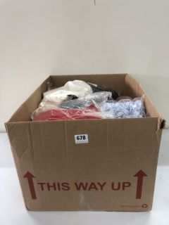 BOX OF ASSORTED CLOTHES INC KING OF DREAMS RIVER ISLAND SHIRT