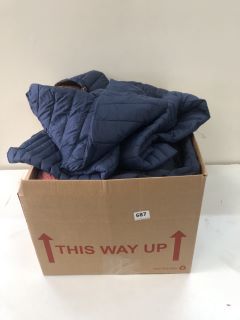 BOX OF PUFFER COATS