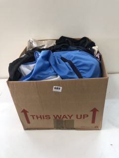 BOX OF ASSORTED CLOTHES INC SWIMMING COSTUME