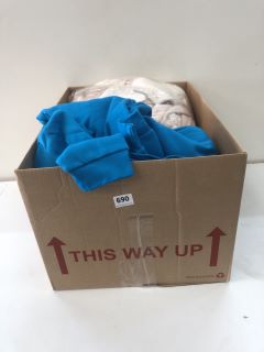 BOX OF ASSORTED CLOTHES INC B COUTURE TRACKSUIT