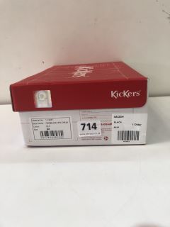 KICKERS FRAGMA LACE 4 EYE UK SIZE: 1