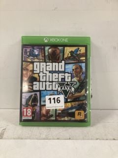 XBOX ONE GRAND THEFT AUTO FIVE VIDEOGAME (18+ ID REQUIRED)