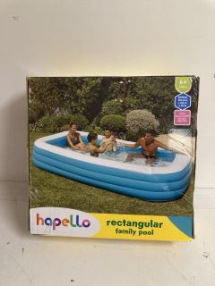 HAPELLO RECTANGULAR FAMILY POOL