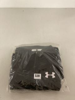 UNDER ARMOUR BOYS KNIT TRACK SUIT IN BLACK - SIZE XL13-15YEARS