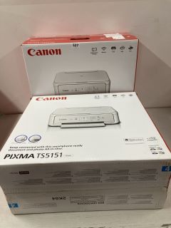 2 X CANON PIXMA TS5151 PRINTERS