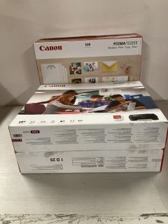 2 X CANON PIXMA TS3355 WIRELESS PRINTERS