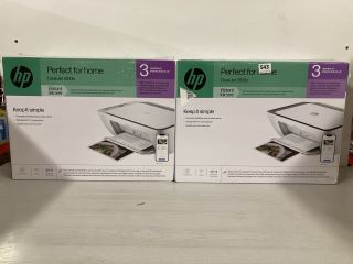 2 X ASSORTED HP DESKJET PRINTERS