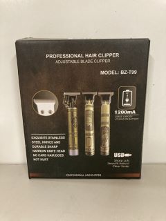 PROFESSIONAL HAIR CLIPPER WITH ADJUSTABLE CLIPPER BLADE - MODEL BZ-T99