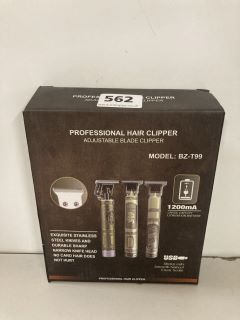 PROFESSIONAL HAIR CLIPPER WITH ADJUSTABLE CLIPPER BLADE - MODEL BZ-T99