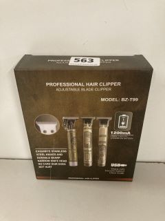 PROFESSIONAL HAIR CLIPPER WITH ADJUSTABLE CLIPPER BLADE - MODEL BZ-T99