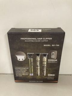 PROFESSIONAL HAIR CLIPPER WITH ADJUSTABLE CLIPPER BLADE - MODEL BZ-T99