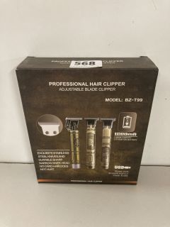 PROFESSIONAL HAIR CLIPPER WITH ADJUSTABLE CLIPPER BLADE - MODEL BZ-T99