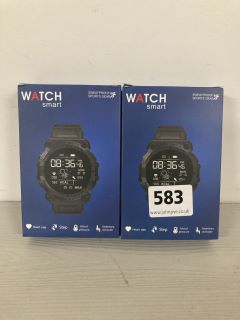 2 X WATCH SMART SWEATPROOF SPORTS GEAR WATCHES