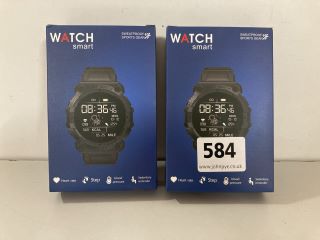 2 X WATCH SMART SWEATPROOF SPORTS GEAR WATCHES