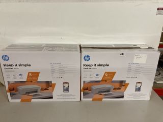 2 X HP DESKJET 2710E PRINTERS