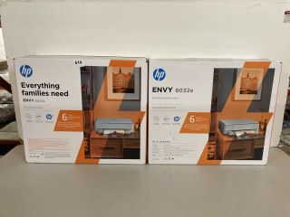 2 X HP ENVY 6032E PRINTERS