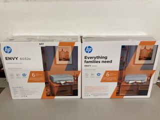 2 X HP ENVY 6032E PRINTERS