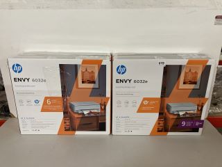 2 X HP ENVY 6032E PRINTERS