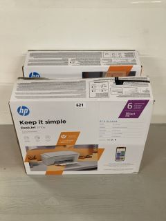 2 X ASSORTED HP PRINTERS TO INCLUDE DESKJET 2710E