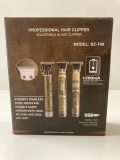 PROFESSIONAL HAIR CLIPPER WITH ADJUSTABLE BLADE CLIPPER