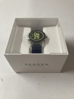 SKAGEN FALSTER MENS SMART WATCH WITH BLUE STRAP RRP: Â£279