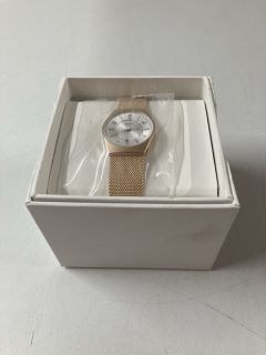 SKAGEN GRENEN LADIES STAINLESS STEEL ROSE GOLD WRISTWATCH RRP: Â£149