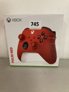 XBOX PULSE RED WIRELESS CONTROLER