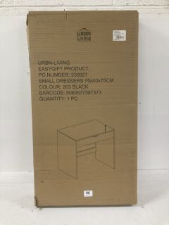 URBN LIVING SMALL DRESSING IN BLACK