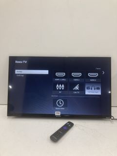 SHARP 32" TV MODEL 32FD7K (WITH REMOTE, WITH POWER LEAD, NO STAND)