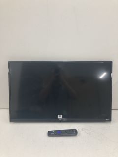 TCL 32" TV MODEL 32RS530K (WITH REMOTE, WITH POWER LEAD, NO STAND, SMASHED SCREEN)