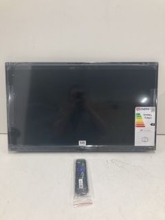 TCL 32" TV MODEL 32RS530KX1 (WITH REMOTE, NO POWER LEAD, NO STAND, SMASHED SCREEN)