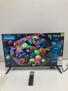 HISENSE 32" TV MODEL 32A4KTUK (WITH STAND, WITH POWER LEAD, WITH REMOTE)