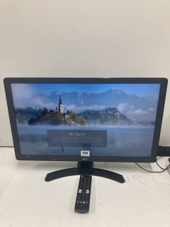 LG 24" TV MODEL 24TQ510S (WITH STAND, WITH POWER LEAD, WITH REMOTE)