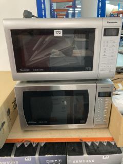 2 X PANASONIC MICROWAVE OVENS